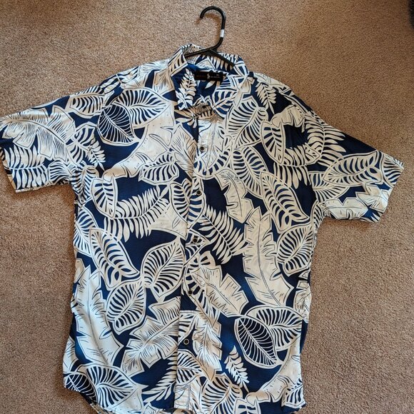 HEIFFEL ORIGINAL men's Hawaiian short sleeve XL - Picture 3 of 4